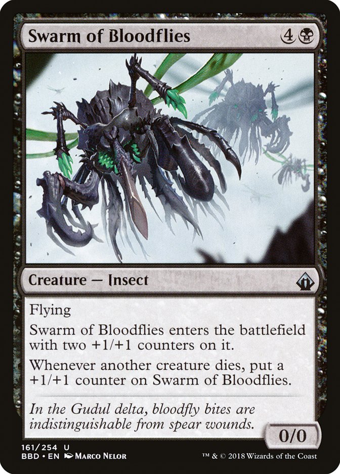 Swarm of Bloodflies [Battlebond] | Nerdhalla Games