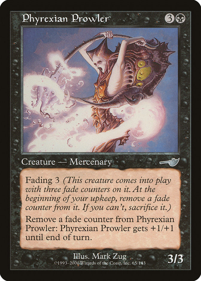 Phyrexian Prowler [Nemesis] | Nerdhalla Games