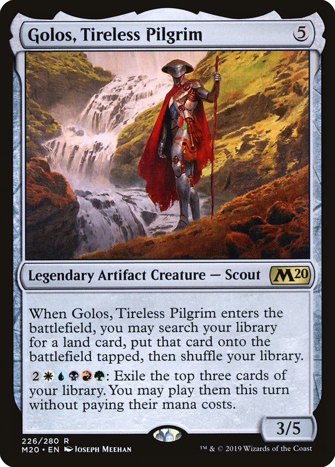 Golos, Tireless Pilgrim [Core Set 2020] | Nerdhalla Games