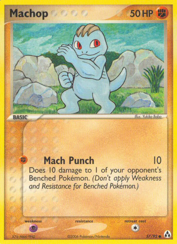 Machop (57/92) [EX: Legend Maker] | Nerdhalla Games