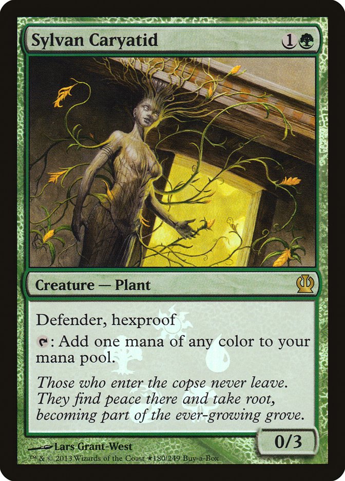 Sylvan Caryatid (Buy-A-Box) [Theros Promos] | Nerdhalla Games