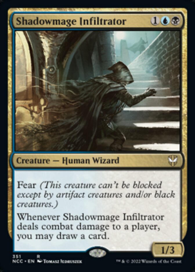 Shadowmage Infiltrator [Streets of New Capenna Commander] | Nerdhalla Games