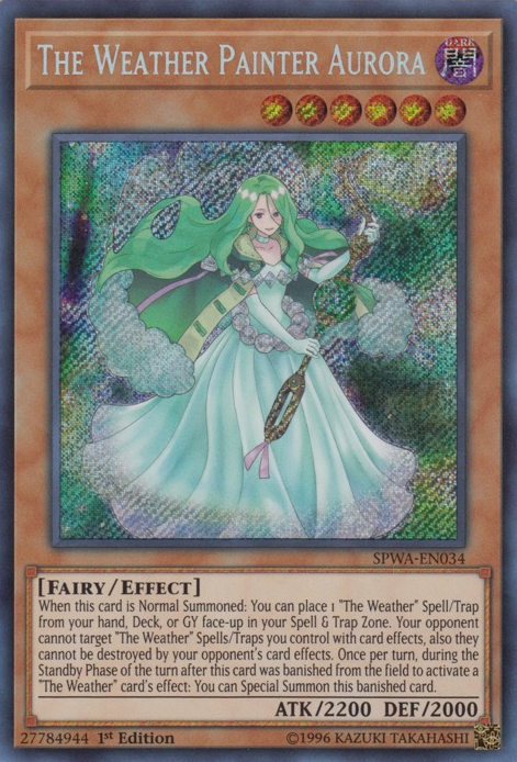 The Weather Painter Aurora [SPWA-EN034] Secret Rare | Nerdhalla Games