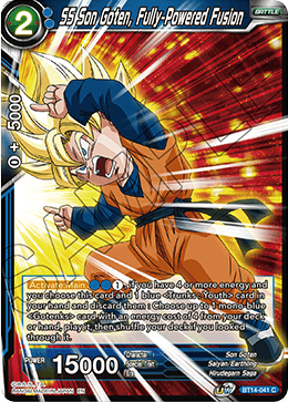 SS Son Goten, Fully-Powered Fusion (BT14-041) [Cross Spirits] | Nerdhalla Games