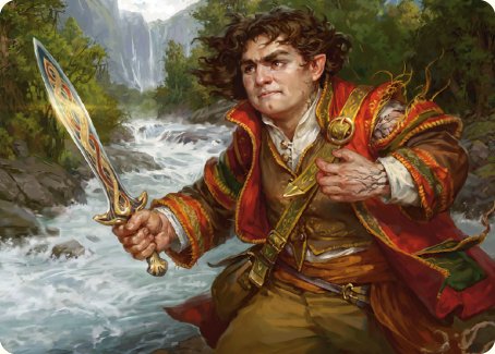 Frodo Baggins Art Card (16/81) [The Lord of the Rings: Tales of Middle-earth Art Series] | Nerdhalla Games