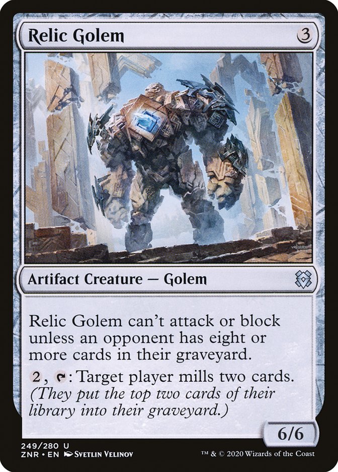 Relic Golem [Zendikar Rising] | Nerdhalla Games