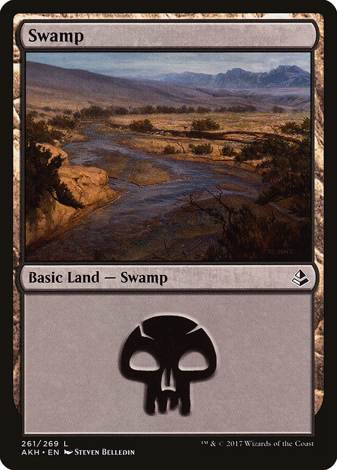 Swamp (261) [Amonkhet] | Nerdhalla Games