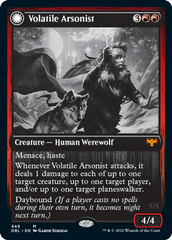 Volatile Arsonist // Dire-Strain Anarchist [Innistrad: Double Feature] | Nerdhalla Games