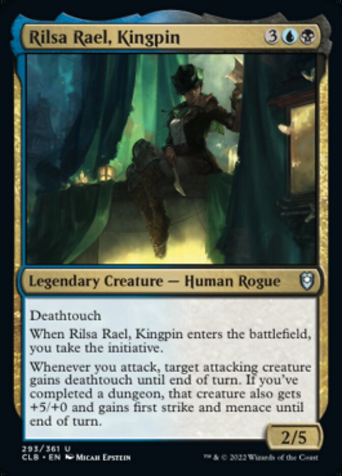 Rilsa Rael, Kingpin [Commander Legends: Battle for Baldur's Gate] | Nerdhalla Games