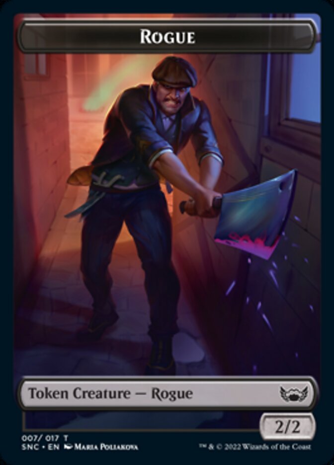 Rogue Token [Streets of New Capenna Tokens] | Nerdhalla Games