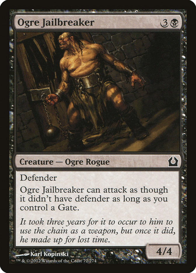 Ogre Jailbreaker [Return to Ravnica] | Nerdhalla Games