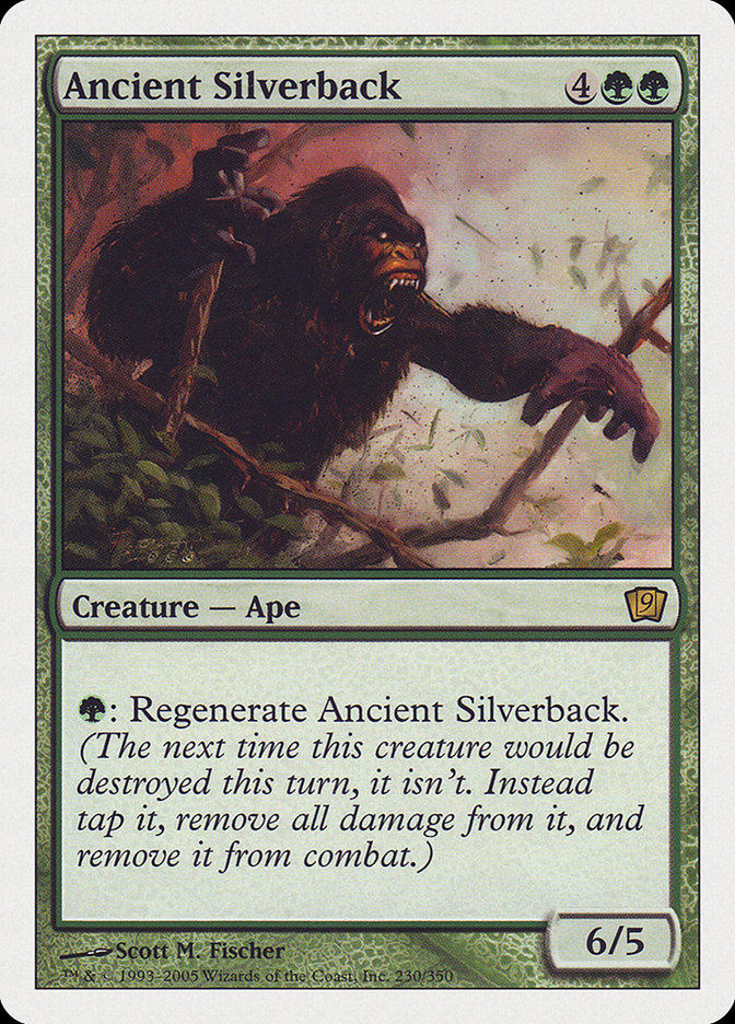 Ancient Silverback [Ninth Edition] | Nerdhalla Games