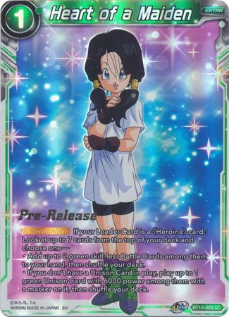 Heart of a Maiden (BT14-086) [Cross Spirits Prerelease Promos] | Nerdhalla Games