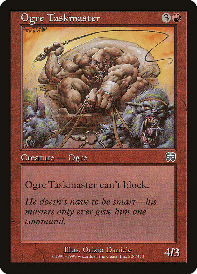 Ogre Taskmaster [Mercadian Masques] | Nerdhalla Games