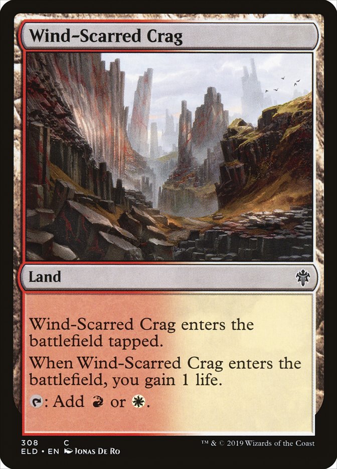 Wind-Scarred Crag [Throne of Eldraine] | Nerdhalla Games