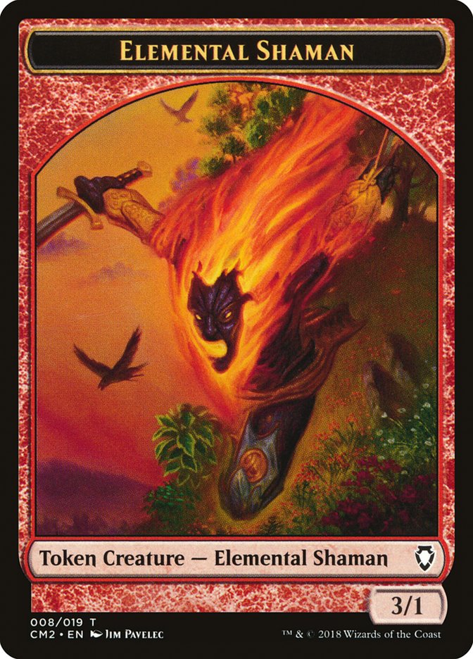 Elemental Shaman [Commander Anthology Volume II Tokens] | Nerdhalla Games