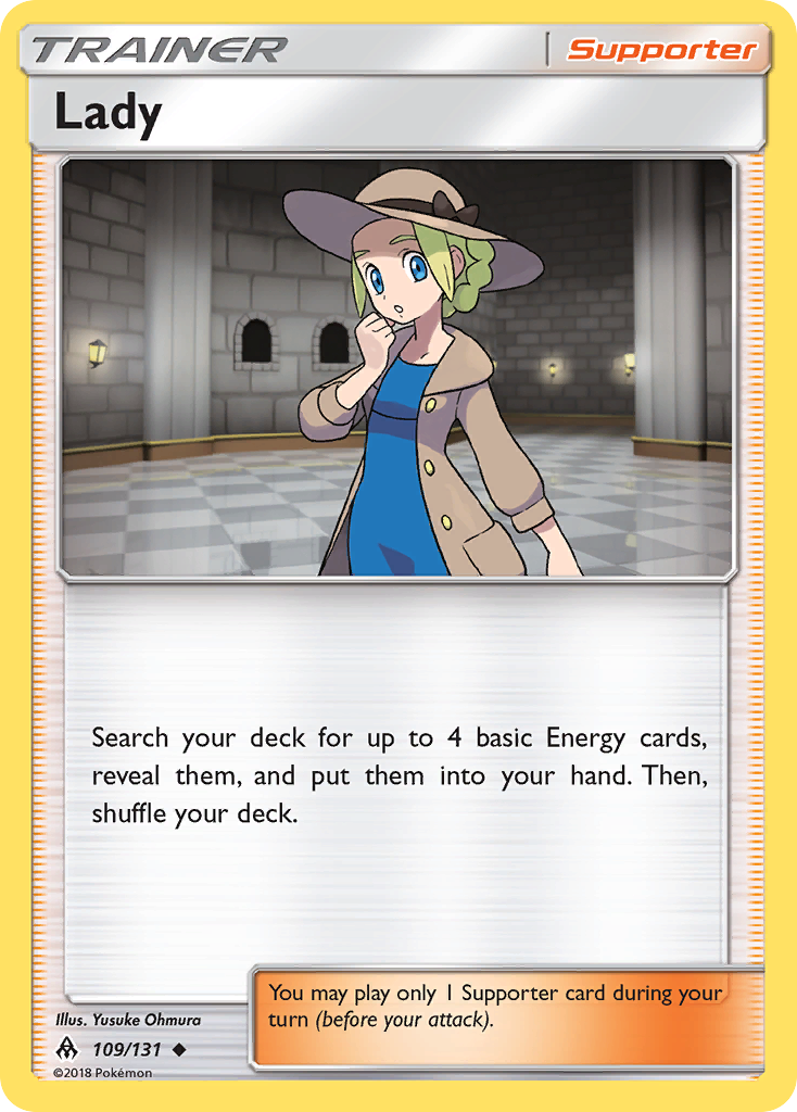 Lady (109/131) [Sun & Moon: Forbidden Light] | Nerdhalla Games