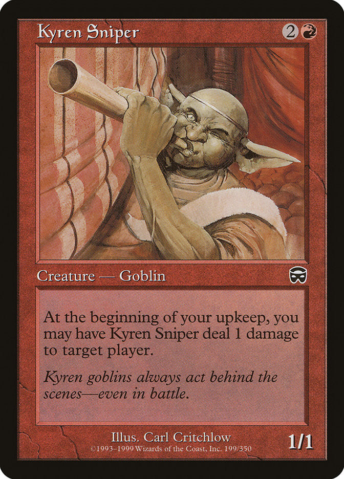 Kyren Sniper [Mercadian Masques] | Nerdhalla Games