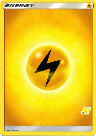 Lightning Energy (Pikachu Stamp #12) [Battle Academy 2020] | Nerdhalla Games