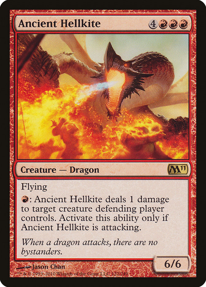 Ancient Hellkite [Magic 2011] | Nerdhalla Games