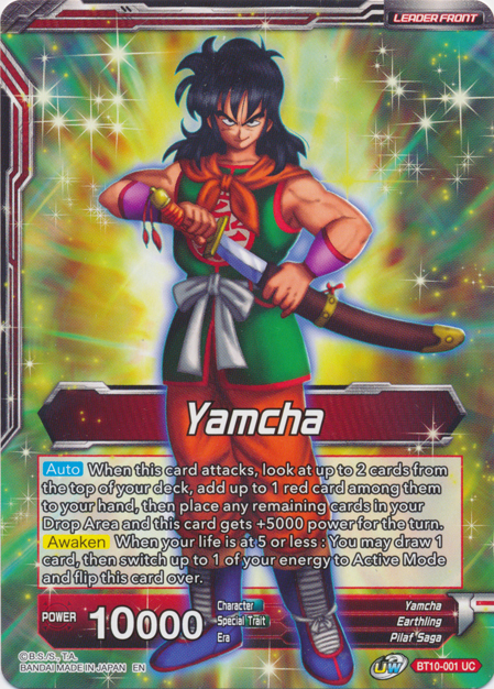 Yamcha // Yamcha, Supersonic Striker (BT10-001) [Rise of the Unison Warrior Prerelease Promos] | Nerdhalla Games