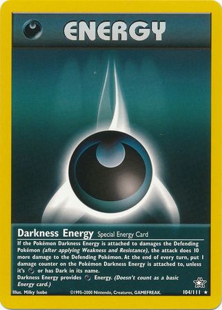 Darkness Energy (104/111) [Neo Genesis Unlimited] | Nerdhalla Games