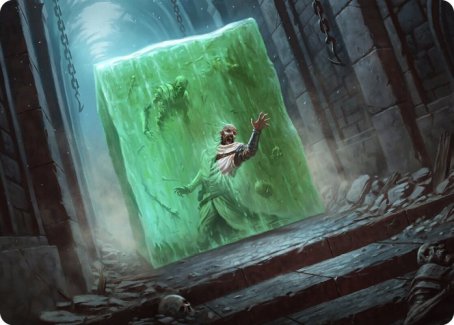 Gelatinous Cube Art Card [Dungeons & Dragons: Adventures in the Forgotten Realms Art Series] | Nerdhalla Games