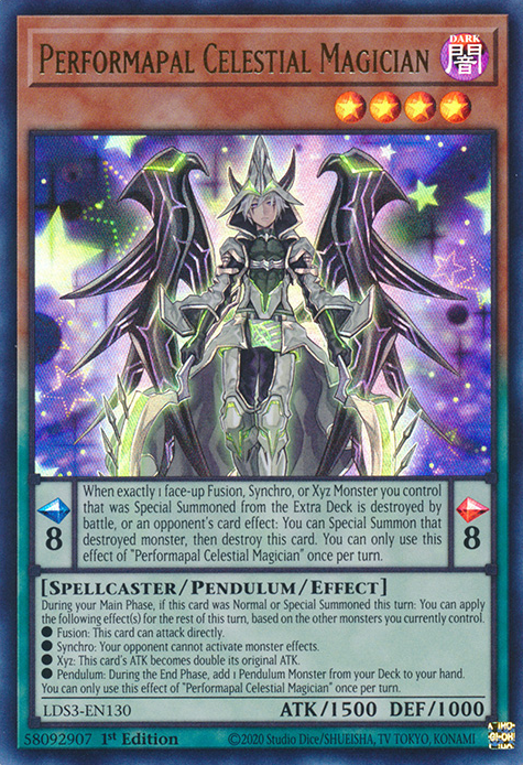 Performapal Celestial Magician [LDS3-EN130] Ultra Rare | Nerdhalla Games