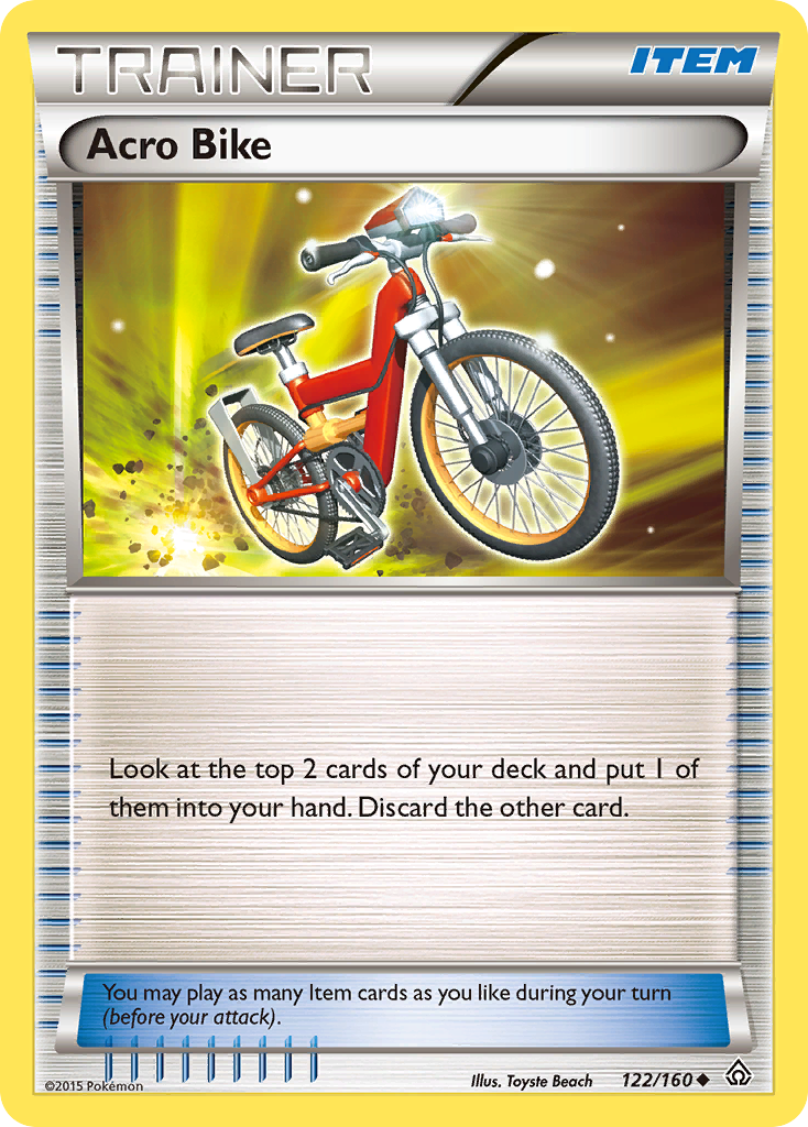 Acro Bike (122/160) [XY: Primal Clash] | Nerdhalla Games