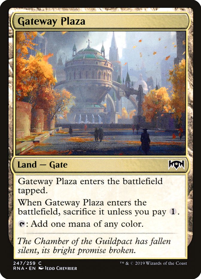 Gateway Plaza [Ravnica Allegiance] | Nerdhalla Games