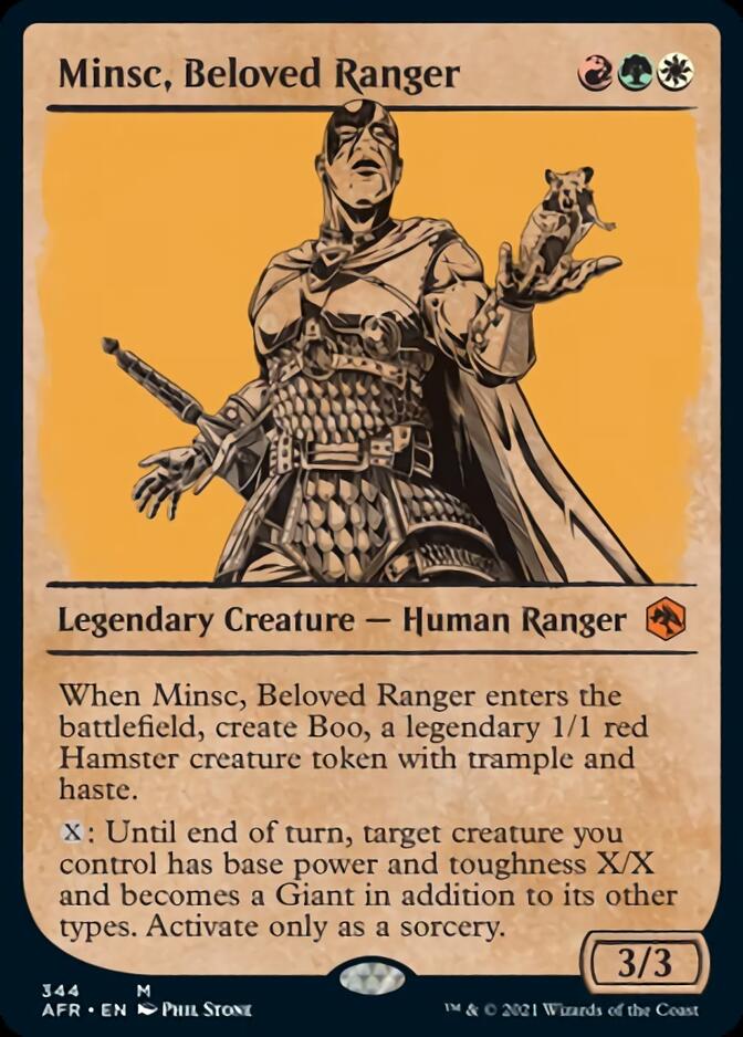 Minsc, Beloved Ranger (Showcase) [Dungeons & Dragons: Adventures in the Forgotten Realms] | Nerdhalla Games