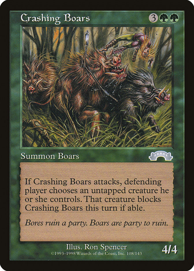 Crashing Boars [Exodus] | Nerdhalla Games