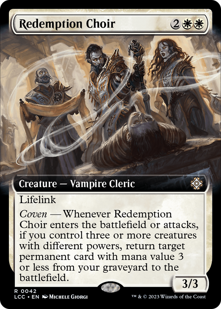 Redemption Choir (Extended Art) [The Lost Caverns of Ixalan Commander] | Nerdhalla Games