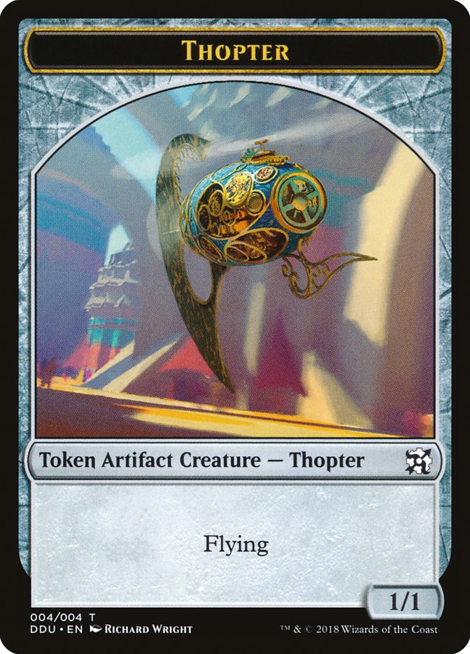 Thopter (004/004) [Duel Decks: Elves vs. Inventors Tokens] | Nerdhalla Games