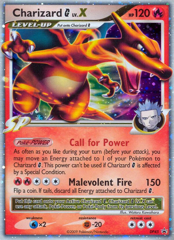 Charizard G LV.X (DP45) [Diamond & Pearl: Black Star Promos] | Nerdhalla Games