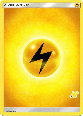 Lightning Energy (Pikachu Stamp #3) [Battle Academy 2020] | Nerdhalla Games