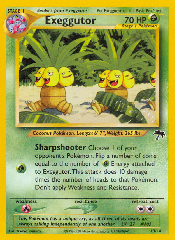 Exeggutor (13/18) [Southern Islands] | Nerdhalla Games