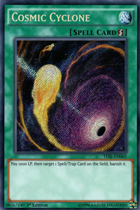 Cosmic Cyclone [TDIL-EN065] Secret Rare | Nerdhalla Games