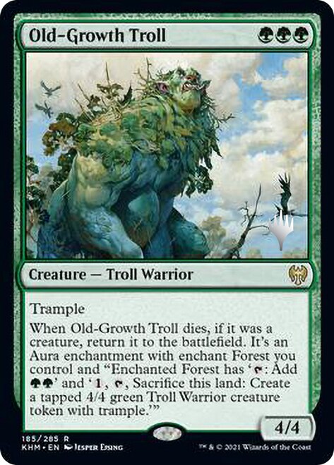 Old-Growth Troll [Kaldheim Promo Pack] | Nerdhalla Games