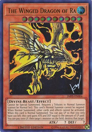 The Winged Dragon of Ra [JMPS-EN006] Ultra Rare | Nerdhalla Games