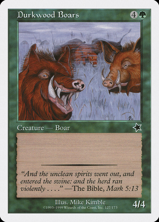 Durkwood Boars [Starter 1999] | Nerdhalla Games