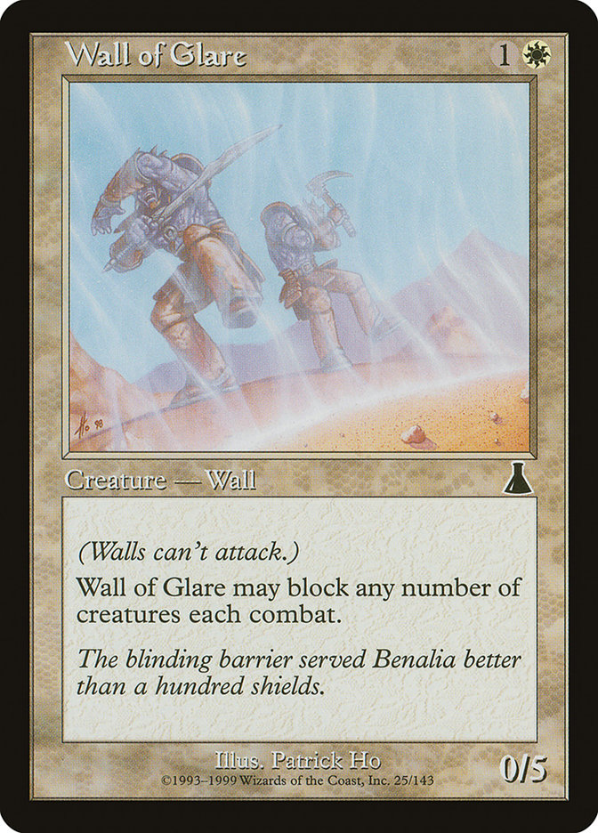 Wall of Glare [Urza's Destiny] | Nerdhalla Games