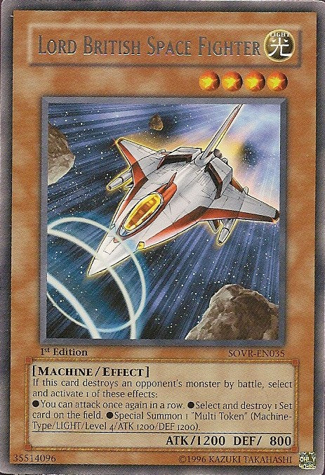 Lord British Space Fighter [SOVR-EN035] Rare | Nerdhalla Games