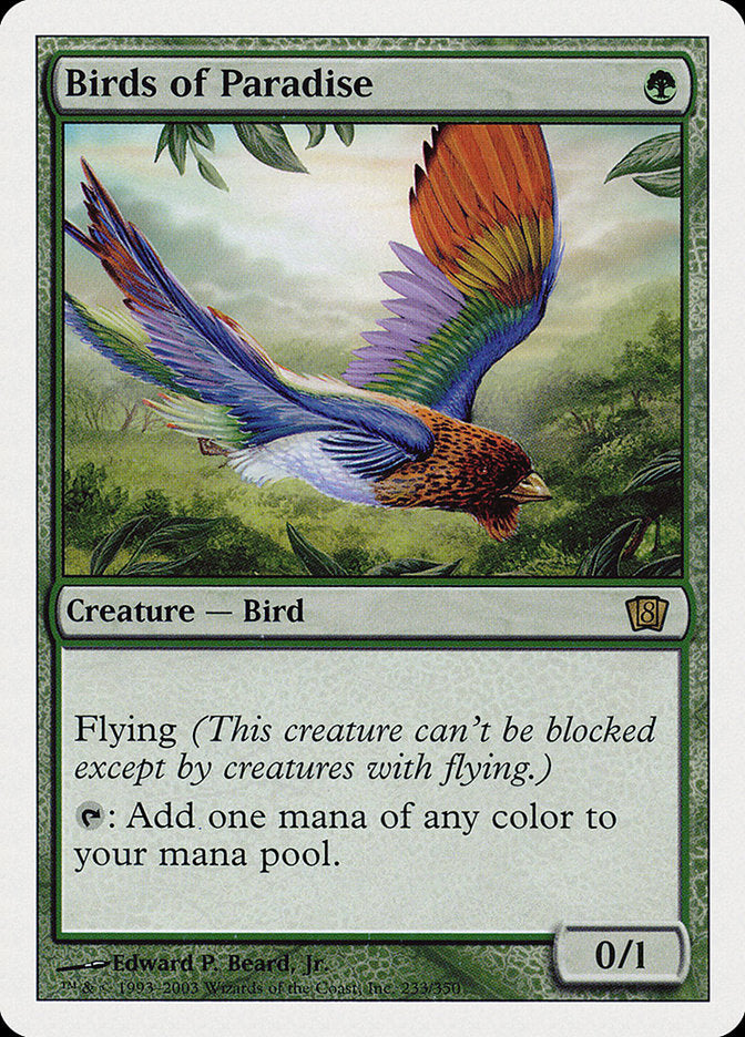 Birds of Paradise [Eighth Edition] | Nerdhalla Games