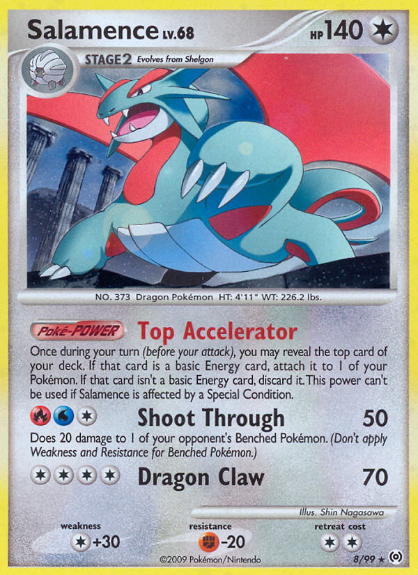 Salamence (8/99) [Platinum: Arceus] | Nerdhalla Games