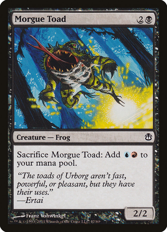 Morgue Toad [Duel Decks: Ajani vs. Nicol Bolas] | Nerdhalla Games