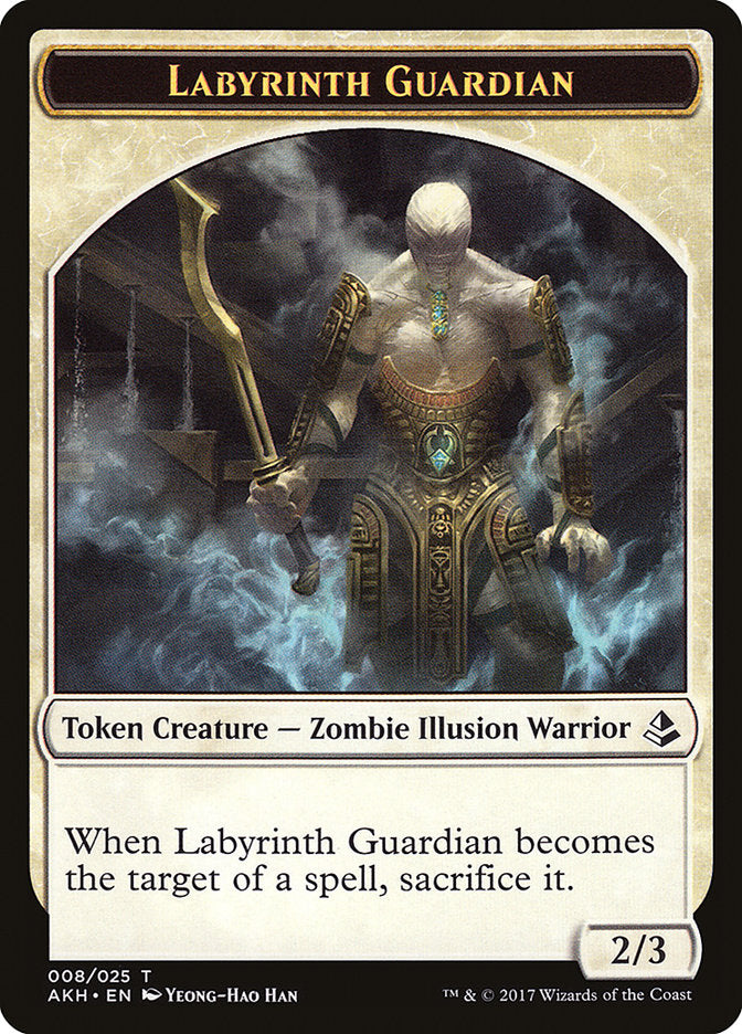 Labyrinth Guardian [Amonkhet Tokens] | Nerdhalla Games