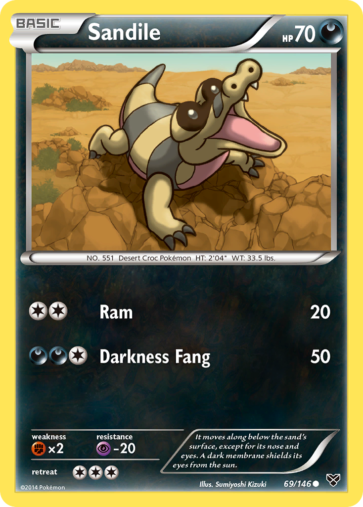 Sandile (69/146) [XY: Base Set] | Nerdhalla Games