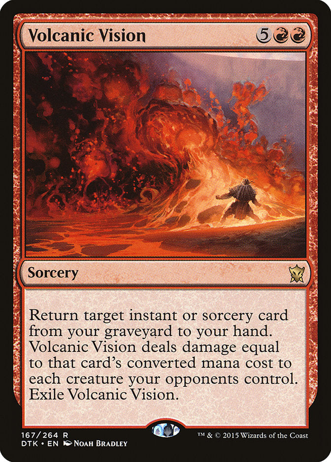 Volcanic Vision [Dragons of Tarkir] | Nerdhalla Games