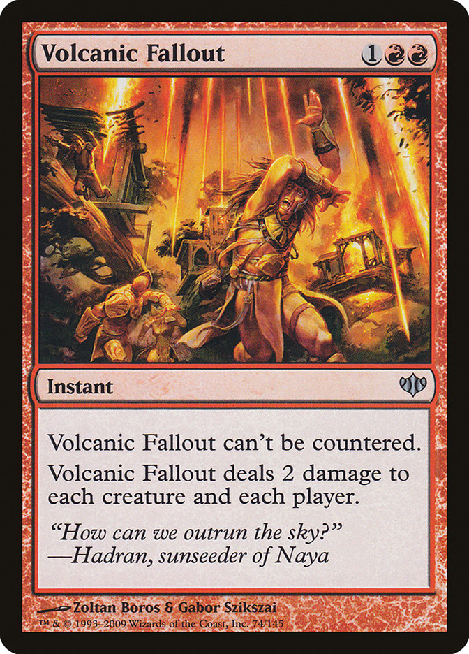 Volcanic Fallout [Conflux] | Nerdhalla Games